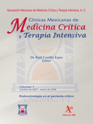 cover image of Endocrinología en el paciente crítico Volume 01